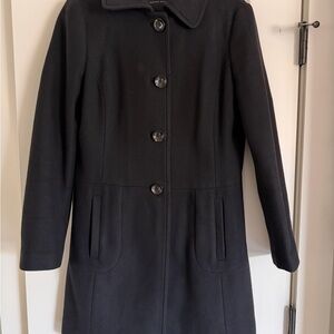 Banana Republic Elegant Black Trench Coat